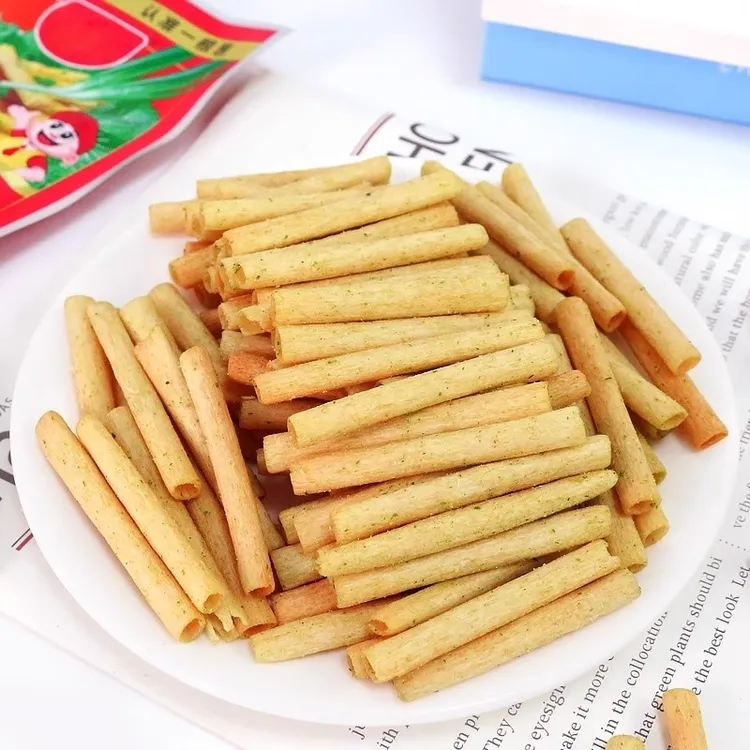 新疆包邮一根葱怀旧葱香休闲食品膨化儿时酥脆薯条锅巴小包零食