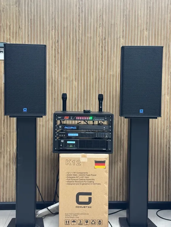 准新品  全新库存德国GCOUSTIC K12音响设备四件套，不包邮