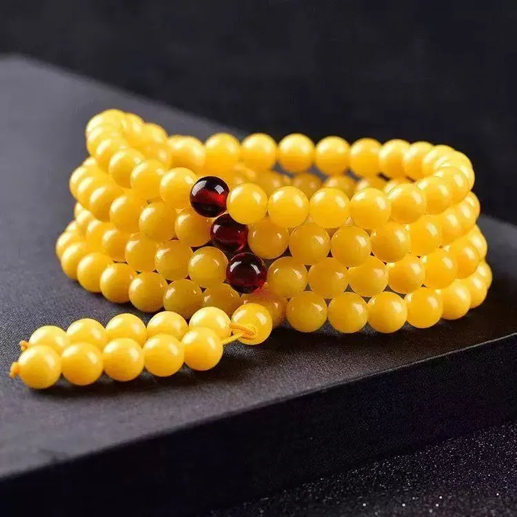 （一家人福利）成品鸡油黄项链    一条