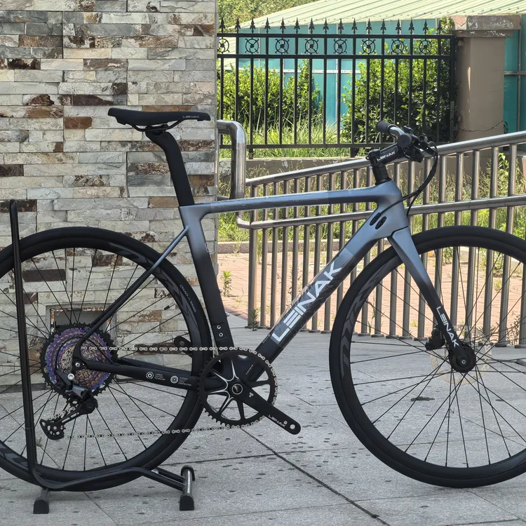 雷纳克“承”系列全碳公路平把单盘12速桶轴油碟竞速破风公路自行车