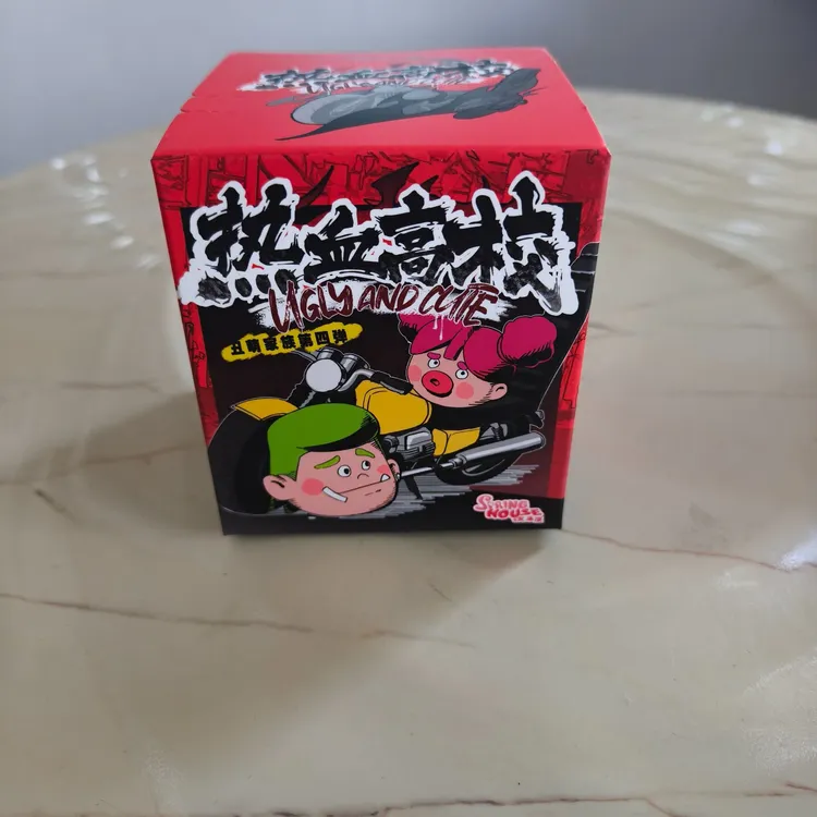 老跳丑萌家族热血高校萌粒桌面摆件1