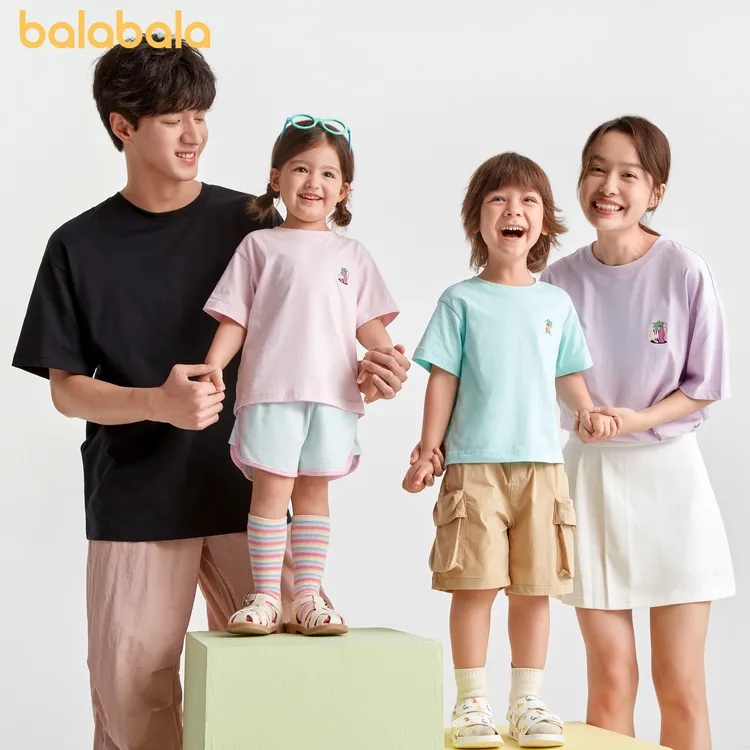 巴拉巴拉短袖T恤男女童夏装宝宝薄款儿童上衣夏季宽松运动打底衫