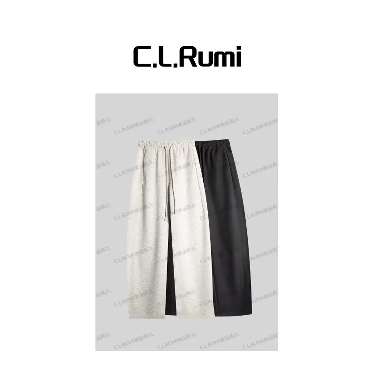 【Rumi时装】“奶芙裤”25早秋百搭显瘦软糯亲肤松紧腰休闲裤7092kz