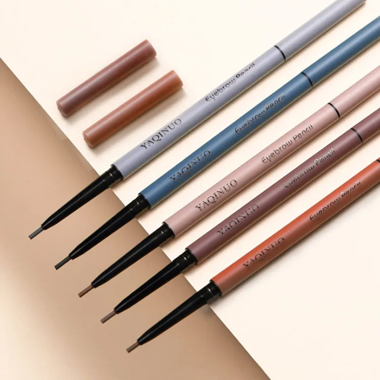 雅琪诺莫兰迪极细眉笔1.5mm持久防汗不易脱妆细芯加替换装化粉扑