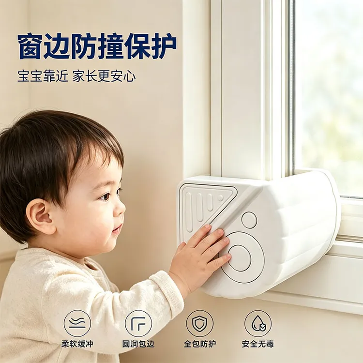 【新款福利】窗户防撞角防撞贴防磕碰断桥铝安全角母婴用品儿童防护商品图