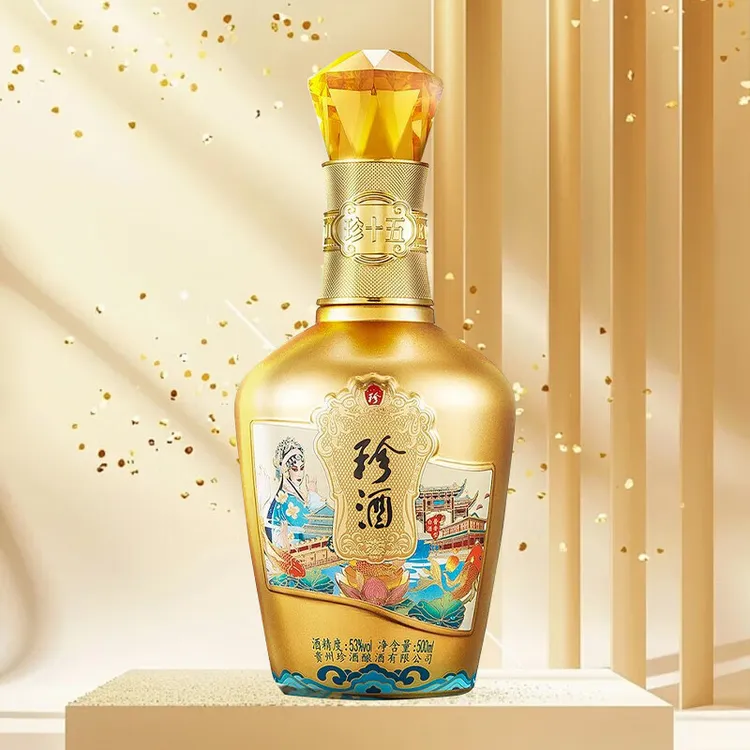珍酒水毓江南53度500ml酱香型白酒商务宴请送礼53%Vol500ML