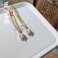 吊坠足银 匠心喜饰49足银999.9珐琅彩葫芦吊坠新中式古风气质轻奢