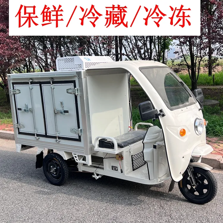 三轮车保温箱冷藏箱移动冷柜冷藏冷冻柜