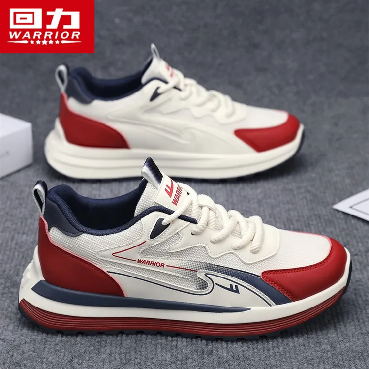 回力男鞋阿甘鞋2025新款冬季透气网面爆款潮鞋厚底休闲运动鞋男款