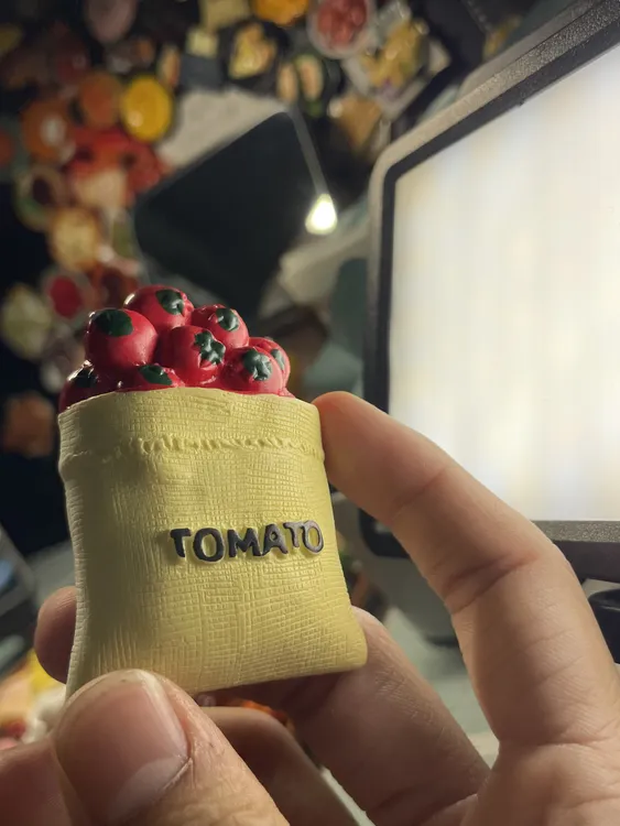 创意磁吸冰箱贴仿真美食3D立体磁性贴