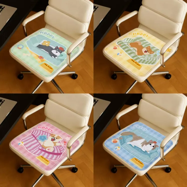 【力力猪】可爱卡通秋冬海绵椅垫加厚久坐办公室屁垫学生座垫坐垫子