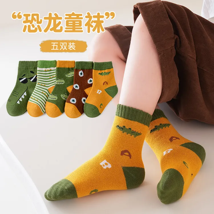 袜子秋冬612中筒袜女童男童宝宝袜子春秋袜袜子女宝宝袜子秋冬季