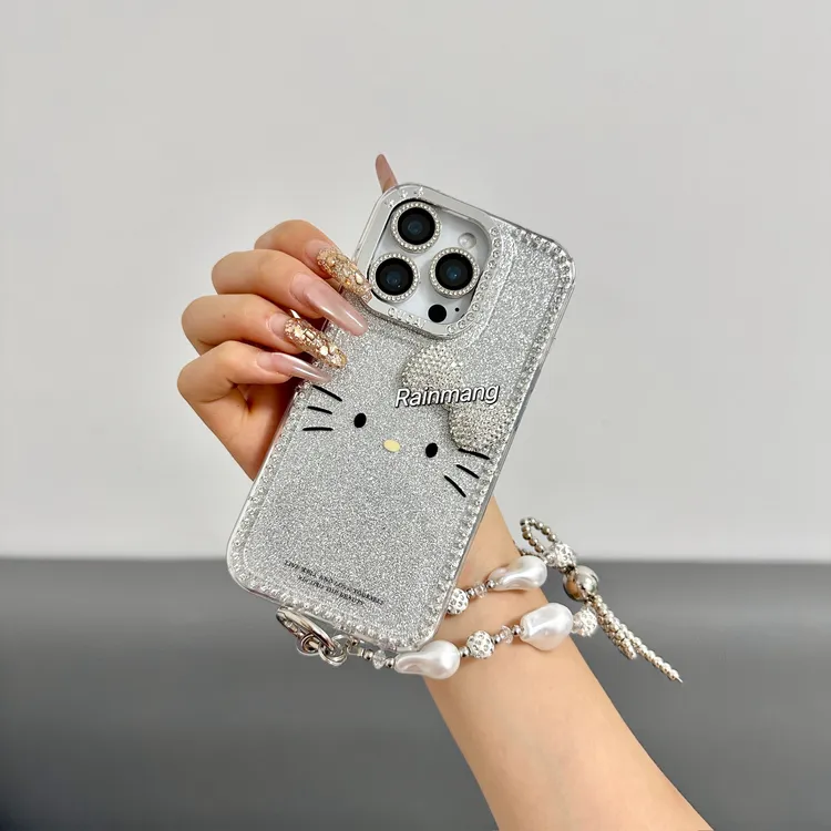 【经典闪粉蝴蝶结】适用时尚iPhone17ProMax适用苹果15手机壳16/14