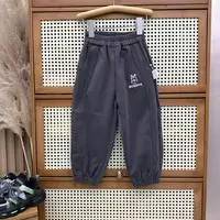 【巴*豆】KZ-206  品牌撤柜 休闲洋气时尚宽松休闲长裤百搭韩版