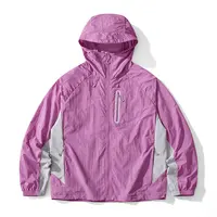情侣夏季山系运动防晒衣女款皮肤衣男女户外透气薄款防晒服