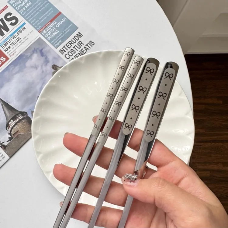 正品304不锈钢高颜值上班族餐具套装叉子勺子便携学生筷子三件套