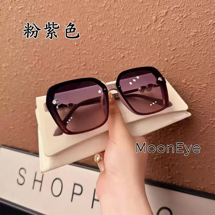 【高清偏光】高定细闪时尚防晒防紫外线显脸小自带妆容高级感太阳镜