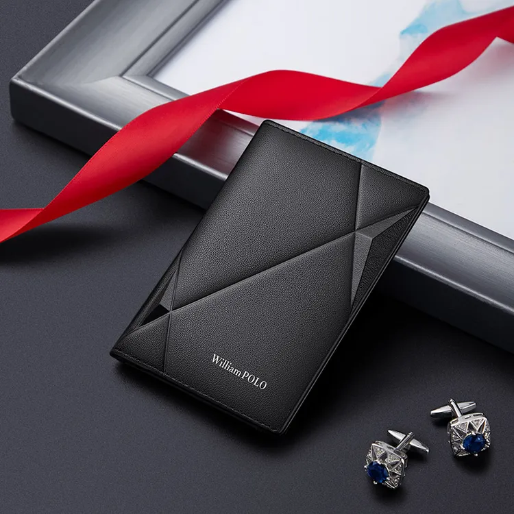 英皇保罗男士竖款卡包钱包驾驶证银行卡超薄迷你真皮套信用卡卡套