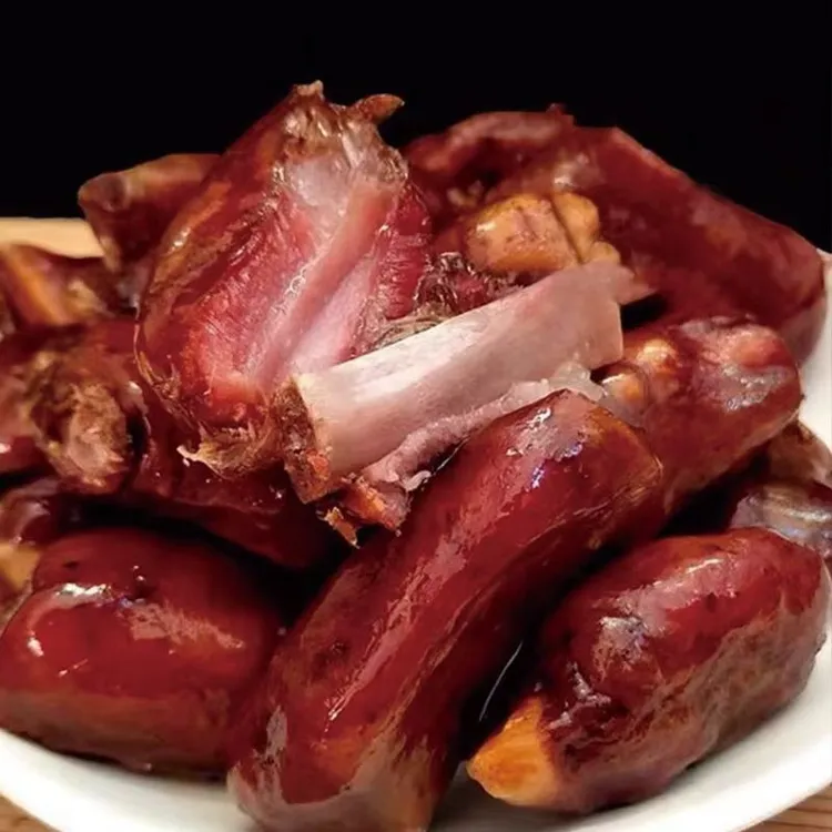正宗贵州柴火烟熏排骨香肠农家特产