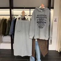 逸语IN choose u笑笑家2025冬季连帽卫衣89965卫裙两件套89965-1