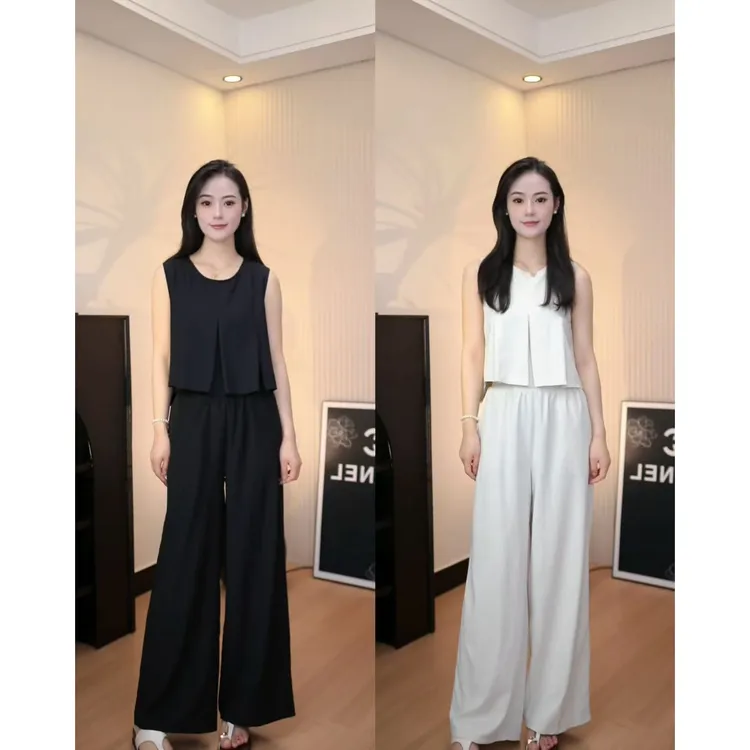 【TENSUM专属】休闲风慵懒风时尚套装法式吊带脏脏风肯豆风欧美风