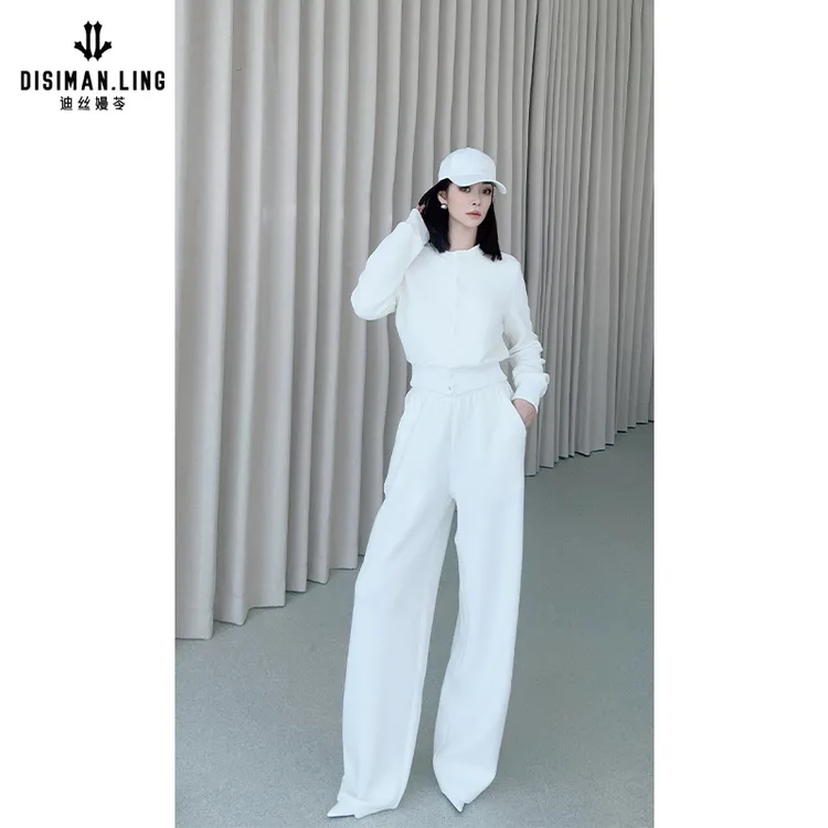 【迪丝嫚苓】棉多色套装时尚休闲运动百搭舒适气质小众优雅秋冬穿搭