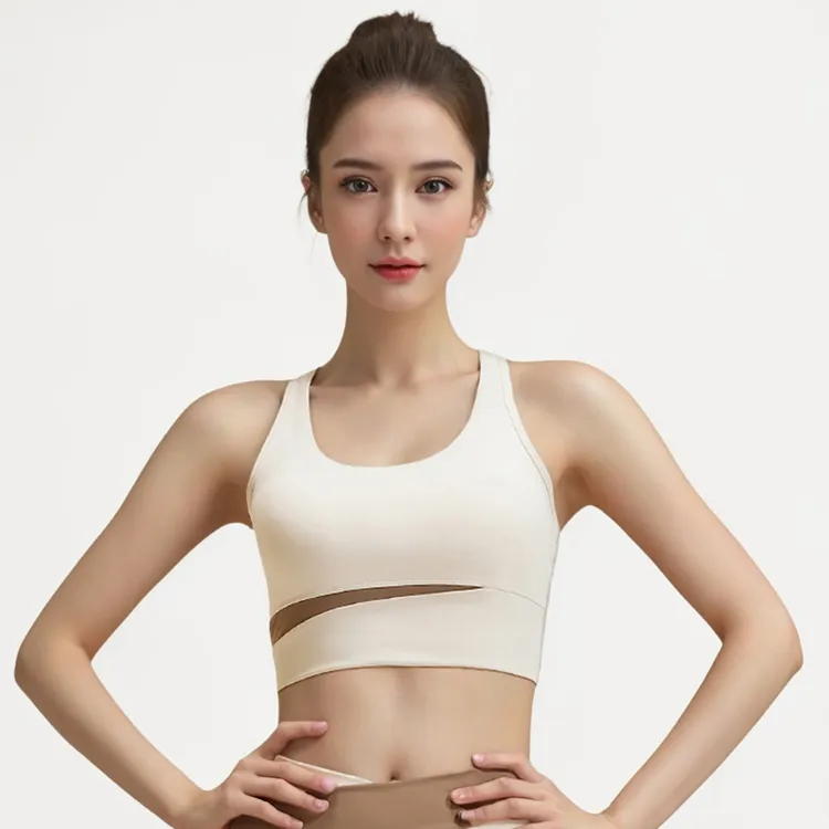可外穿工字美背运动背心女高强度防震聚拢加高侧翼收副乳瑜伽内衣