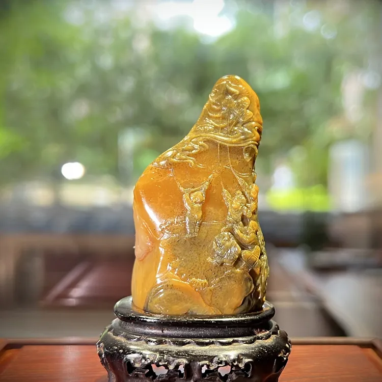 乌鸦皮田黄石《童年记忆》