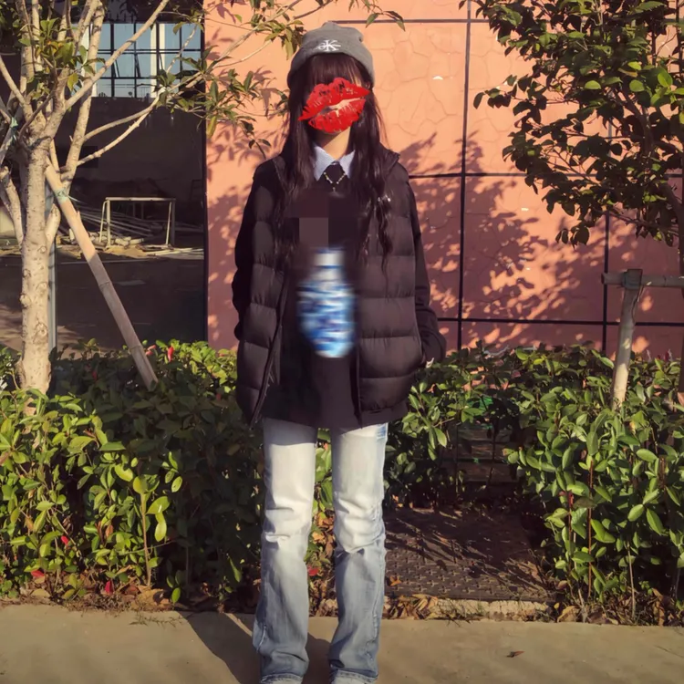 GTA潮牌买手 人头长袖男女同款百搭好看情侣闺蜜都能驾驭休闲