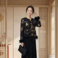 耀阳夫妇【金雷鸣】QFJ010新中式复古时尚上衣