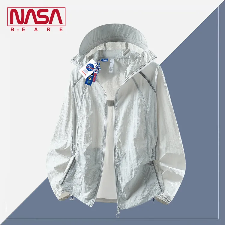 NASA联名防晒衣男女2026新款夏季防紫外线户外速干薄款防晒服外套