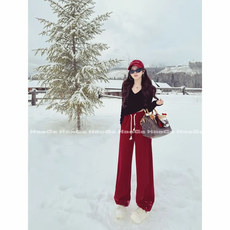 浩哥严选●暖炉卫裤HGQ5XXK5102A休闲裤预时尚潮流秋冬日常百搭款