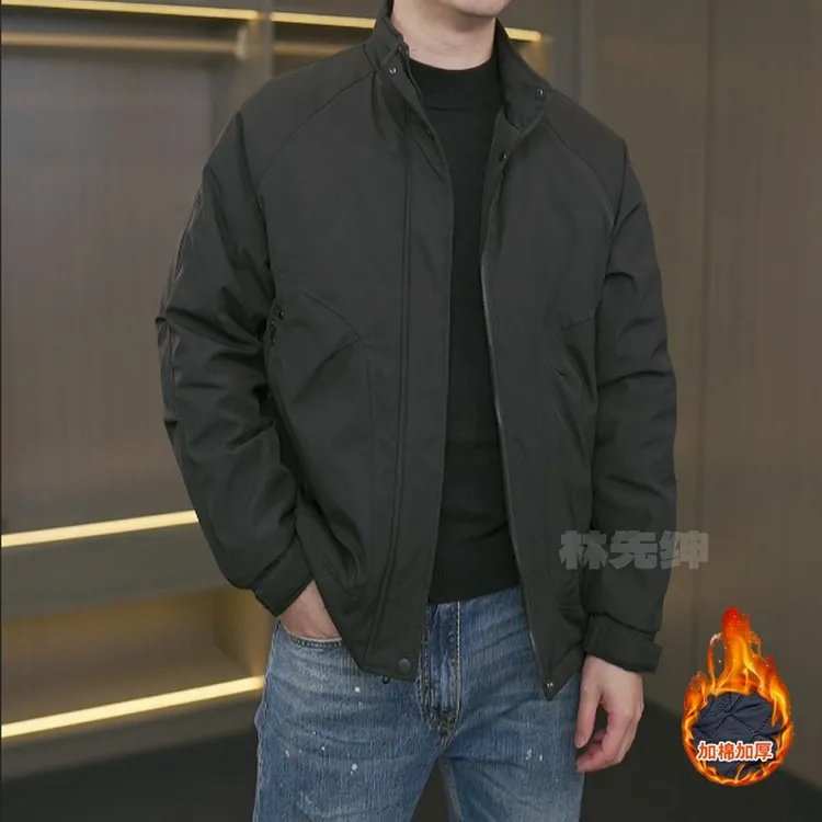 TUCANO/啄木鳥秋冬立领防风夹克加厚保暖时尚休闲棉服外套男3076