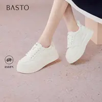 【丽公主专属】百思图板鞋时尚潮流街头运动女休闲鞋W1011CM5