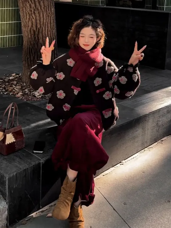 2025年秋冬新款复古气质高级感精致独特漂亮新中式国风禅意风外套