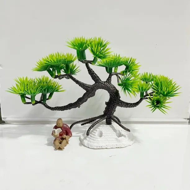 鱼缸造景仿真树水草假花装饰品鱼缸摆件