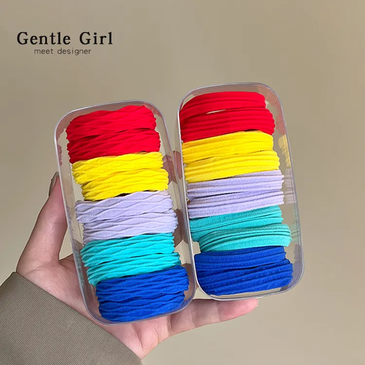 少女多巴胺不伤发高弹力头绳