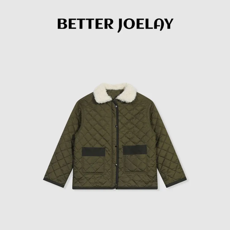 BETTER JOELAY-【户外菱格】时尚棉服保暖百搭休闲通勤风GG0338