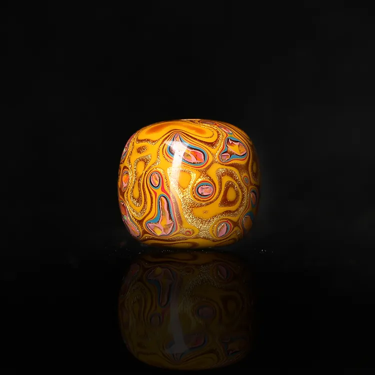 大漆非遗传承文化大漆珠9×10mm尺寸老型单珠文玩配饰DIY各种配饰