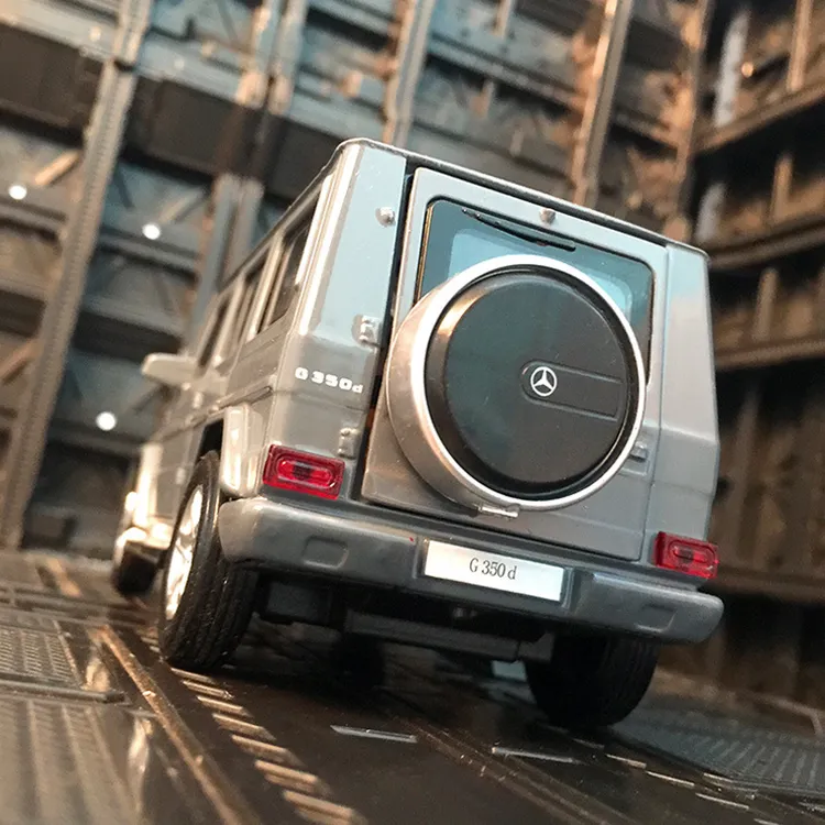 彩珀88436G350D合金车模声光回力金属玩具车男孩大奔摆件礼物