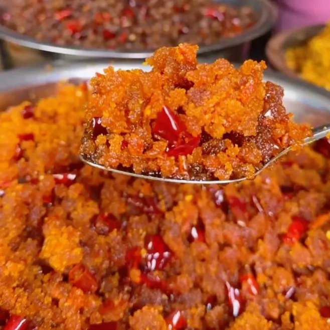 榨辣子苞谷酸粉子(酸辣口味）农家手工土特产酸辣开胃好吃家乡味