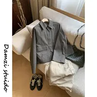 DA麦子“工装克里斯”廓形夹克外套女 MZ09391克里斯