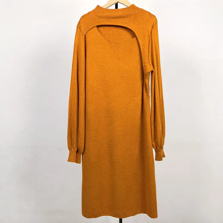 尉W高品质女装气质连衣裙打底针织秋冬专柜孤品