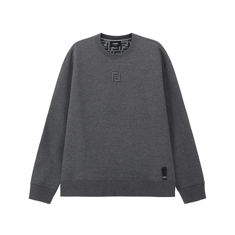 Fendi芬迪 新品 男士棉质圆领长袖卫衣运动衫FY3938 ATL9