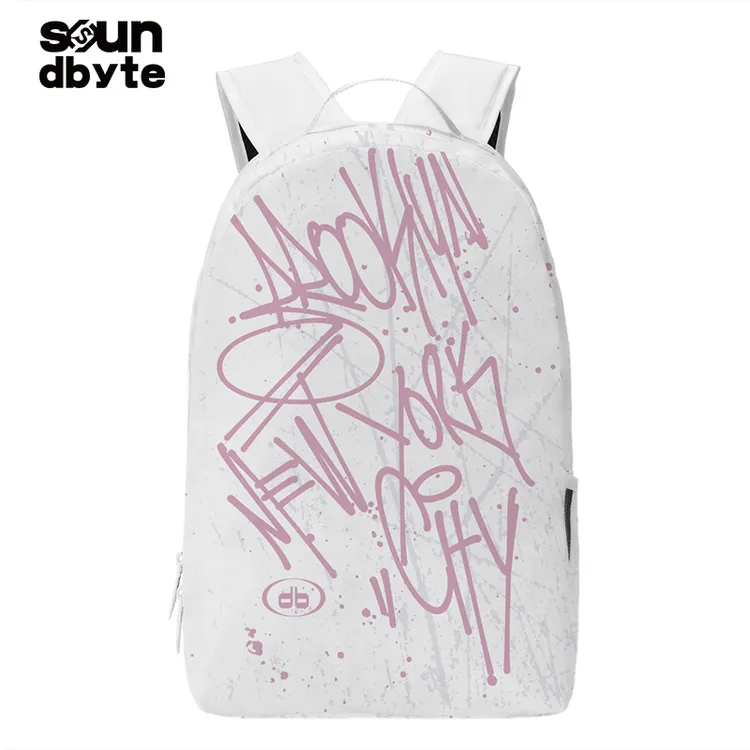 SOUNDBYTE潮款学生大容量通勤便携书包小众高颜值百搭女款双肩包