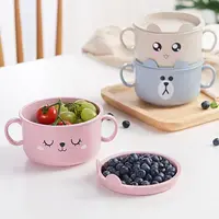 【新疆包邮】【凯林哥】麦香儿童碗可爱家用汤碗宝宝辅食创意餐碗