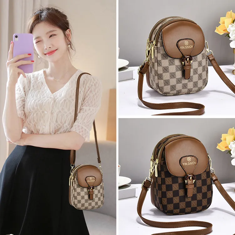 包包女迷你手机包女包2025新款时尚斜挎包软皮百搭单肩包女士包潮