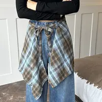 咖格蓝格屁帘女配长裤百搭系腰裤带甜酷绑带装饰配饰女士百搭Q