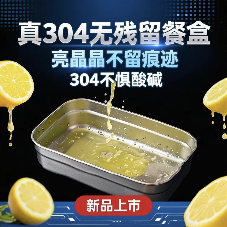 304L不锈钢多层便携保温饭盒便当盒学生餐盒饭盒食堂摆摊上班商用