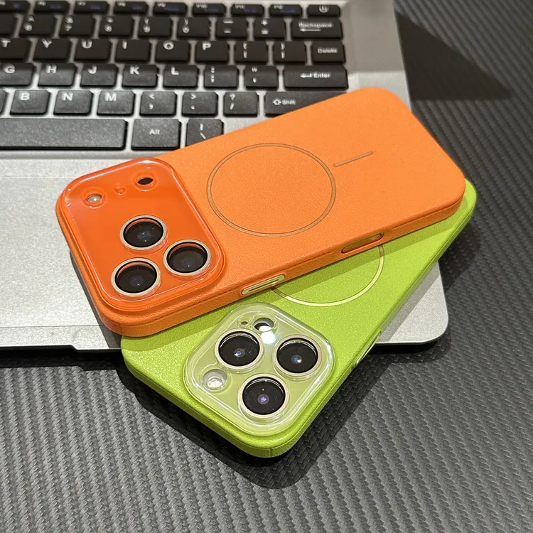 GGBond高级无线磁吸荔枝纹PC壳适用iPhone17/16手机壳苹果15/1413